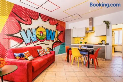 Black & White or Pop Art - Design Apartments with Parking & WiFi - Image 1