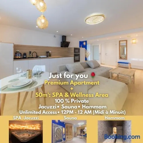 L'Andalouse - SPA Privatif - Jacuzzi Hammam Sauna - Image 1