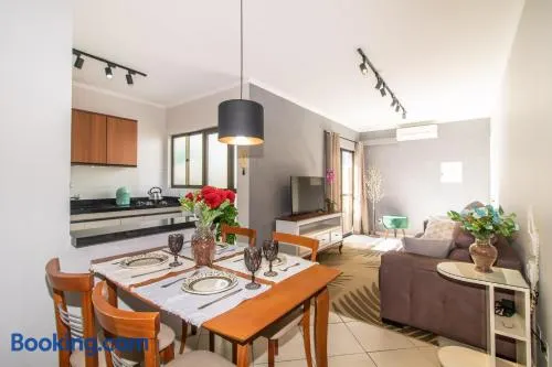 Apartamento Moderno com Terraço à 4Km do Consulado USA - Image 1