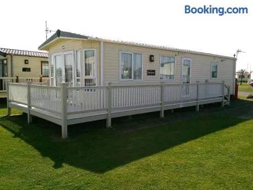 The Grange Ingoldmells Derwent 6 Berth Central heated Wrap Around Decking - Image 1