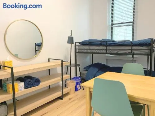 Chelsea Studio-Shared Bathroom with Kitchen Twin Bunk Bed - Image 1