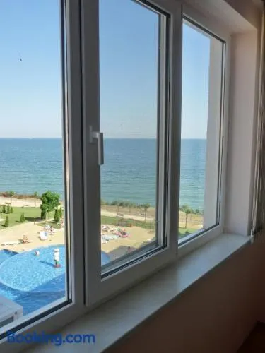 Sea View Panorama apartment on complex with pools and beach, Sveti Vlas - Image 1