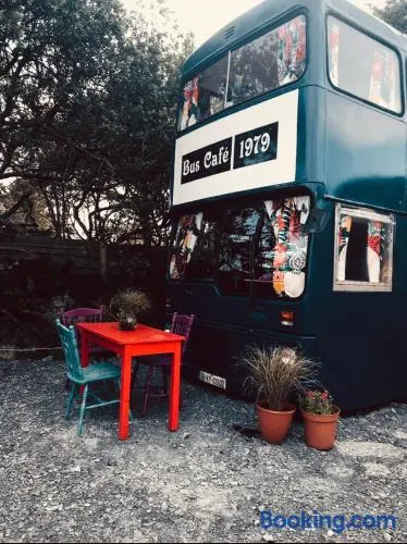 Double decker bus at Valentia Island Escape - Image 1