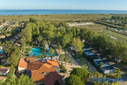 Camping Les Sablines, Mobil-Home 3ch 6pers, Bord de mer - Image 1