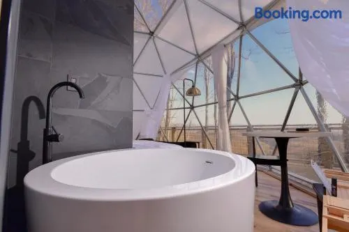 Tranquility Luxe Dome - Hot Tub & Luxury Amenities - Image 1