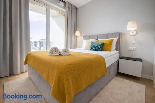 InPoint Modern Apartment Lema 17-Tauron Arena & Free Parking Self Check-in - Image 1