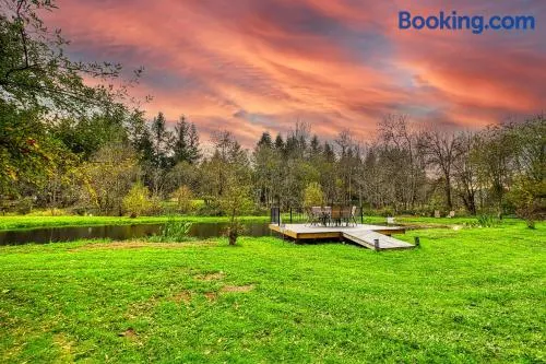 4-Bedroom Chateau in Southern Washington- Luxurious Retreat with Pond & Creek - Image 1