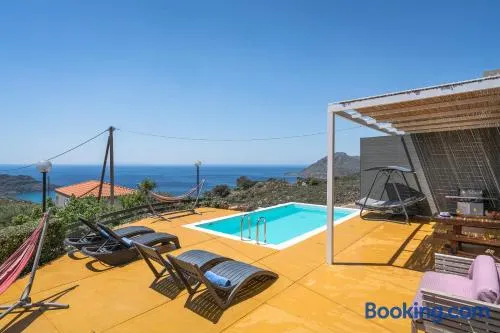 Seaview Villa Mirthios Panorama with Private Swimming Pool and BBQ! - Image 1