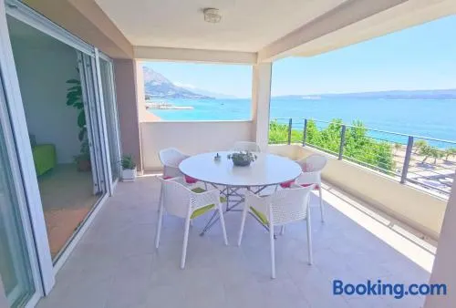 The penthouse apartment, first row by the sea, Beach house Ana - Image 1