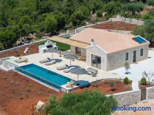 Fiscardo Luxury Stone Villa Amente, with sunset view! - Image 1