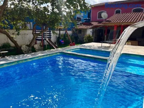 Sobrado com Piscinas, Playground, Sinuca e Pebolim - Image 1