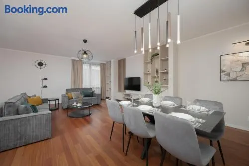 Family Apartment with 3 Bedrooms and a Parking Space by Noclegi Renters - Image 1