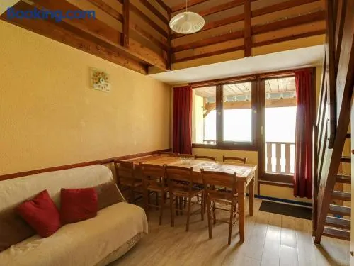 Duplex 8 pers. à La Mongie, balcon, vue montagnes, proche pistes - Image 1