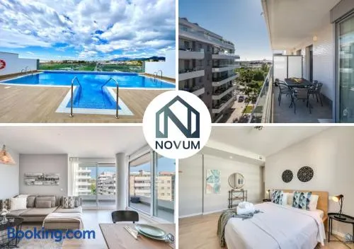 Newly Built 3 BDRM Modern Apt w Gym, Pool, & Views - Image 1