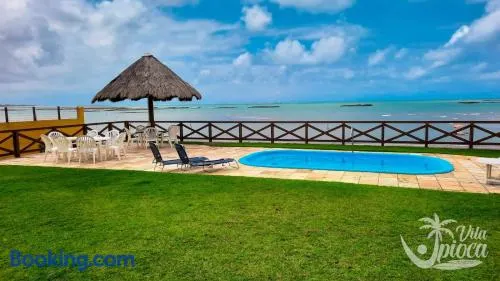 Casa à Beira Mar, piscina e 4 suítes na praia de Ipioca-Maceió-AL - Vila Ipioca - Image 1