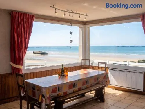 Maison de vacances avec terrasse, jardin et barbecue | Vue jardin - Image 1