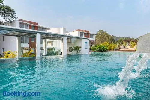 El Arbol by The Blue Kite with Rooftop Pool, Kitchen, Wifi, Security,10 Mins to Candolim Beach & 5 mins to Casino - Image 1