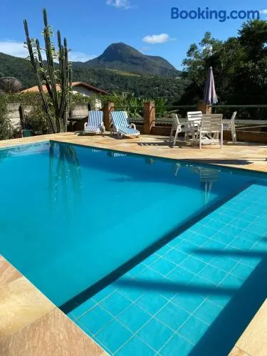 Sítio N#1 da Serra Perfeito para famílias com bebês e crianças Piscina aquecida e limpeza incluídos - Image 1