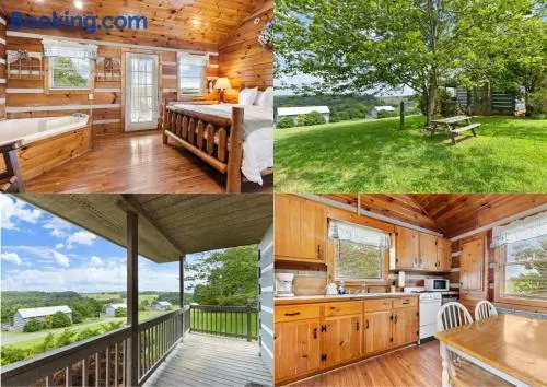 Hillside Hideout Log Cabin For 2! Cabin 10 - Image 1