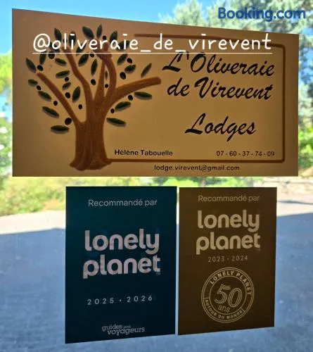 Les lodges de l'oliveraie de Virevent - Image 1