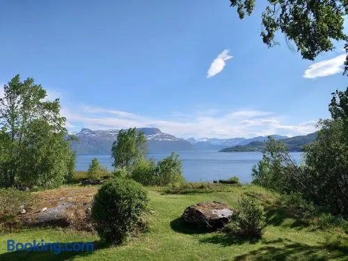 Large House with Fjord View on Andørja - Image 1