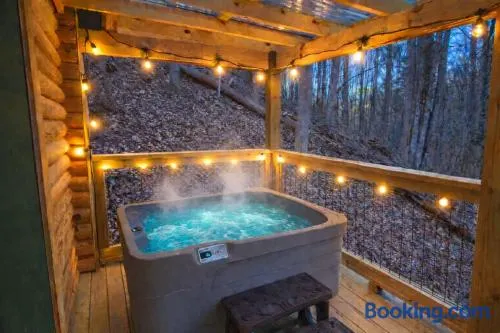 Log Cabin, Private Hot Tub, WiFi, Fireplace - Image 1