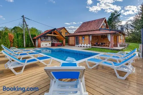 Peaceful Villa in Gornje Dubrave with Private Pool - Image 1