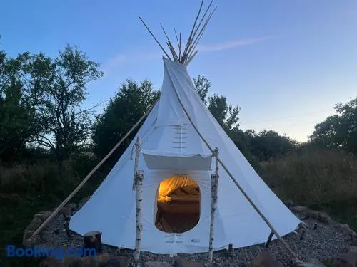 Romantic Wildlife Teepee in Tomnatic Apuseni - Image 1