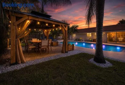 Resort Pool Home Near Disney Sleeps 10 - Image 1