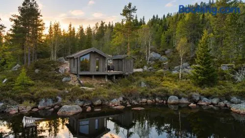 Unique waterfront cabin with stunning views - Image 1