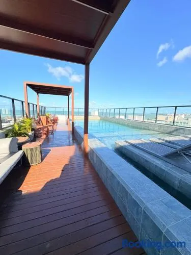 Flat Ar e Piscina Vista Mar 217 - Image 1