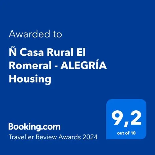 "Ñ" Casa Rural El Romeral - ALEGRÍA Housing - Image 1