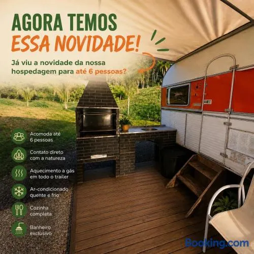 Trailer na beira da represa de Palmeiras-Rio Bonito - Image 1