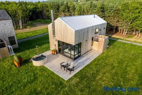 Spruce - Luxury Oceanview Cottage with Hot Tub & Private Beach Access near Cabot Trail - Image 1