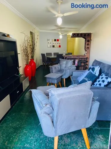 Apartamento Encantador II - Enseada Guarujá - 100 metros da Praia - Image 1
