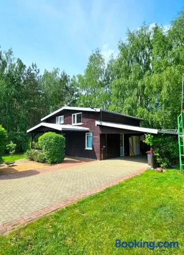 Dom letniskowy przy lesie nad jeziorem - Image 1