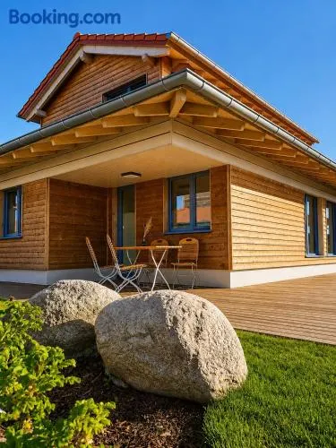 Bio-Holzferienhaus "Ostsee-Seele" - so hochwertig wie erschwinglich, nah am Meer und ruhig gelegen - Image 1