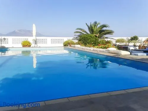 Elegant villa with sea view in Nerantza, private pool - Image 1