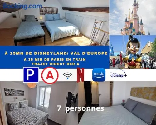 Maison cosy 15 min Disneyland/Val d'Europe - Paris - Image 1