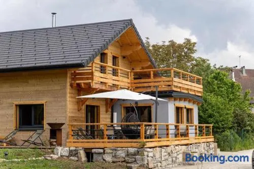 Chalet au coeur du Jura à 5min de la plage de Clairvaux - Image 1