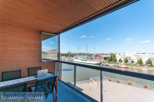 The Best View in Turku with private balcony, sauna, car park - Image 1