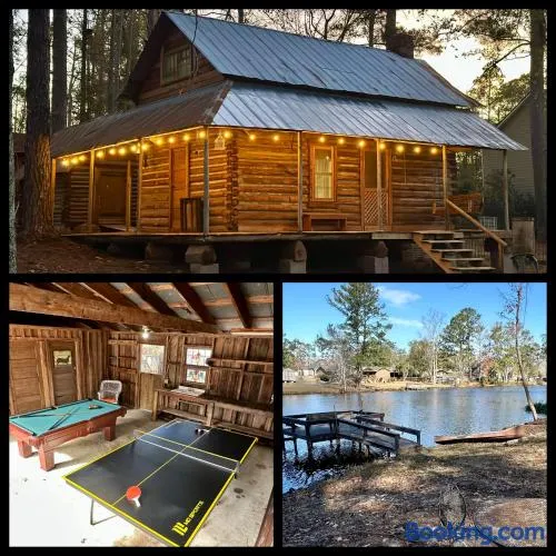1880 Lake House Log Cabin GAME ROOM - Boat - AC - Image 1