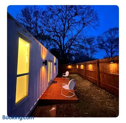 Nomehaus shipping container studio residential neighborhood ATHENS - Image 1
