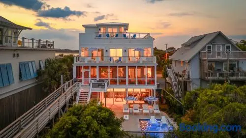 Maison de vacances avec piscine privée et terrasse | Vue sur l'eau - Image 1