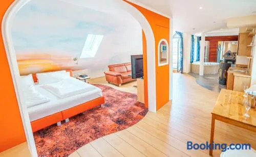 Penthouse mit Whirlpool, Sauna, Dachterrasse und Schwedenofen, air-condition - Image 1