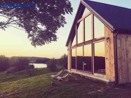 Modern Barn Home & Sauna by the lake, przytulnastodola, Stodoła nad jeziorem na Mazurach - Image 1