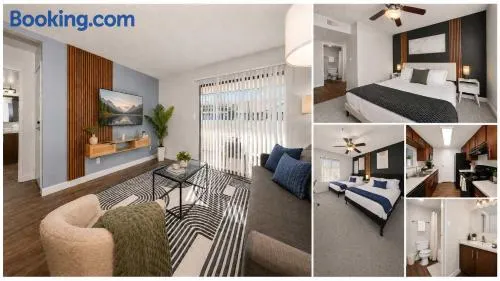 Spacious Tempe 2BR Pool Gym Near ASU - Image 1
