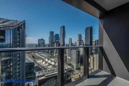 381D Stunning City View Abnb 2BR With Free Parking And Pool, Step To Tram - Image 1