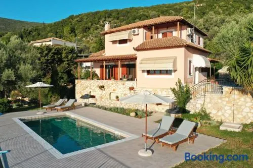 AVLEMONAS Nature Retreat View to Lefkada - Image 1