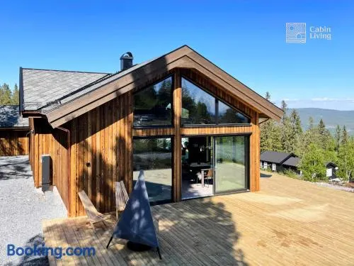 New modern cabin at Norefjell with sauna - Image 1